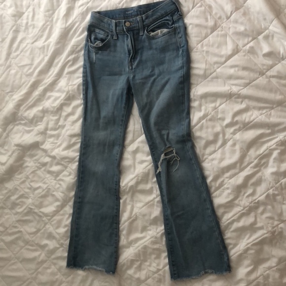 ‼️ONLY WORN TWICE!‼️ Size 14 high rise slouchy straight style OLD NAVY jeans! - Picture 3 of 13